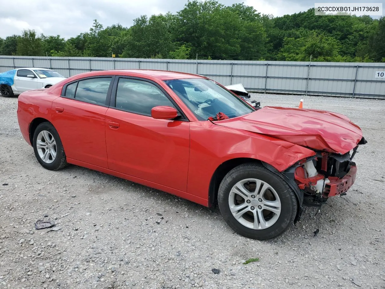 2018 Dodge Charger Sxt VIN: 2C3CDXBG1JH173628 Lot: 54767794