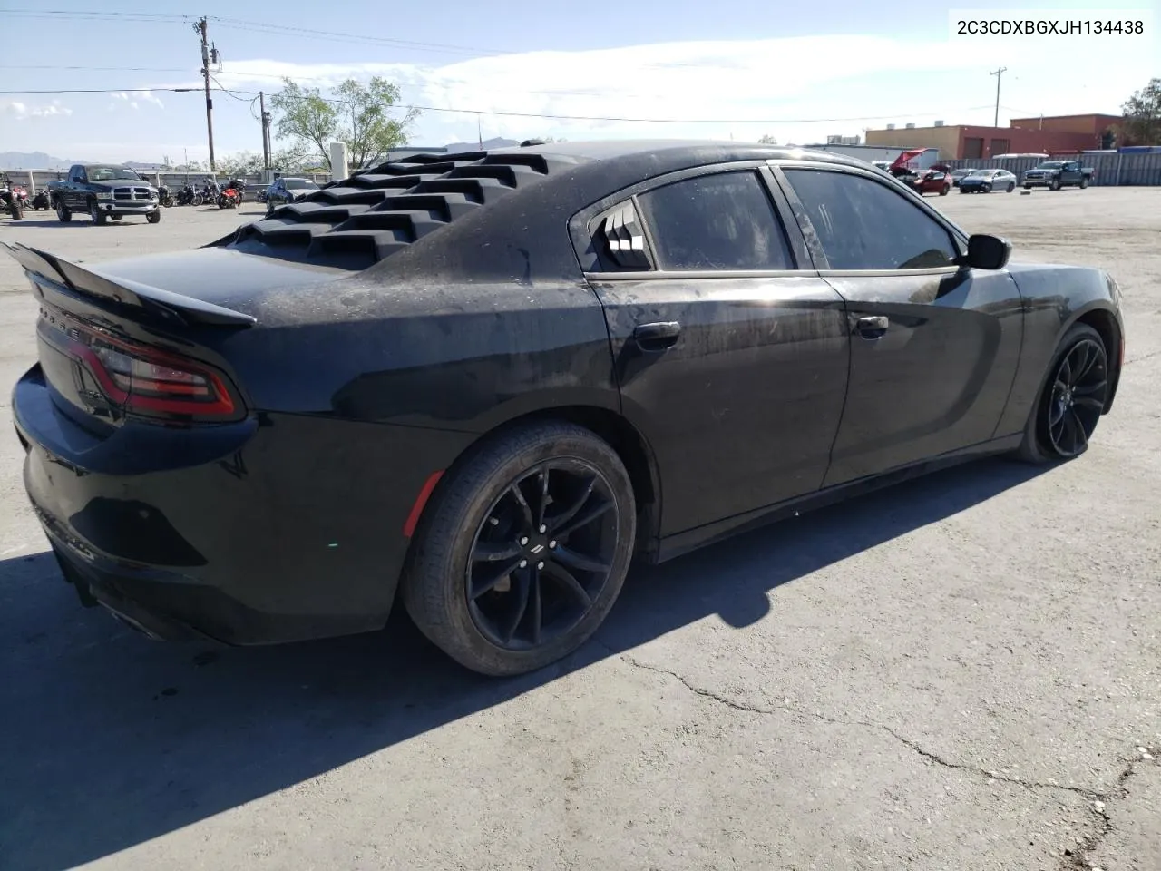 2018 Dodge Charger Sxt VIN: 2C3CDXBGXJH134438 Lot: 55009544