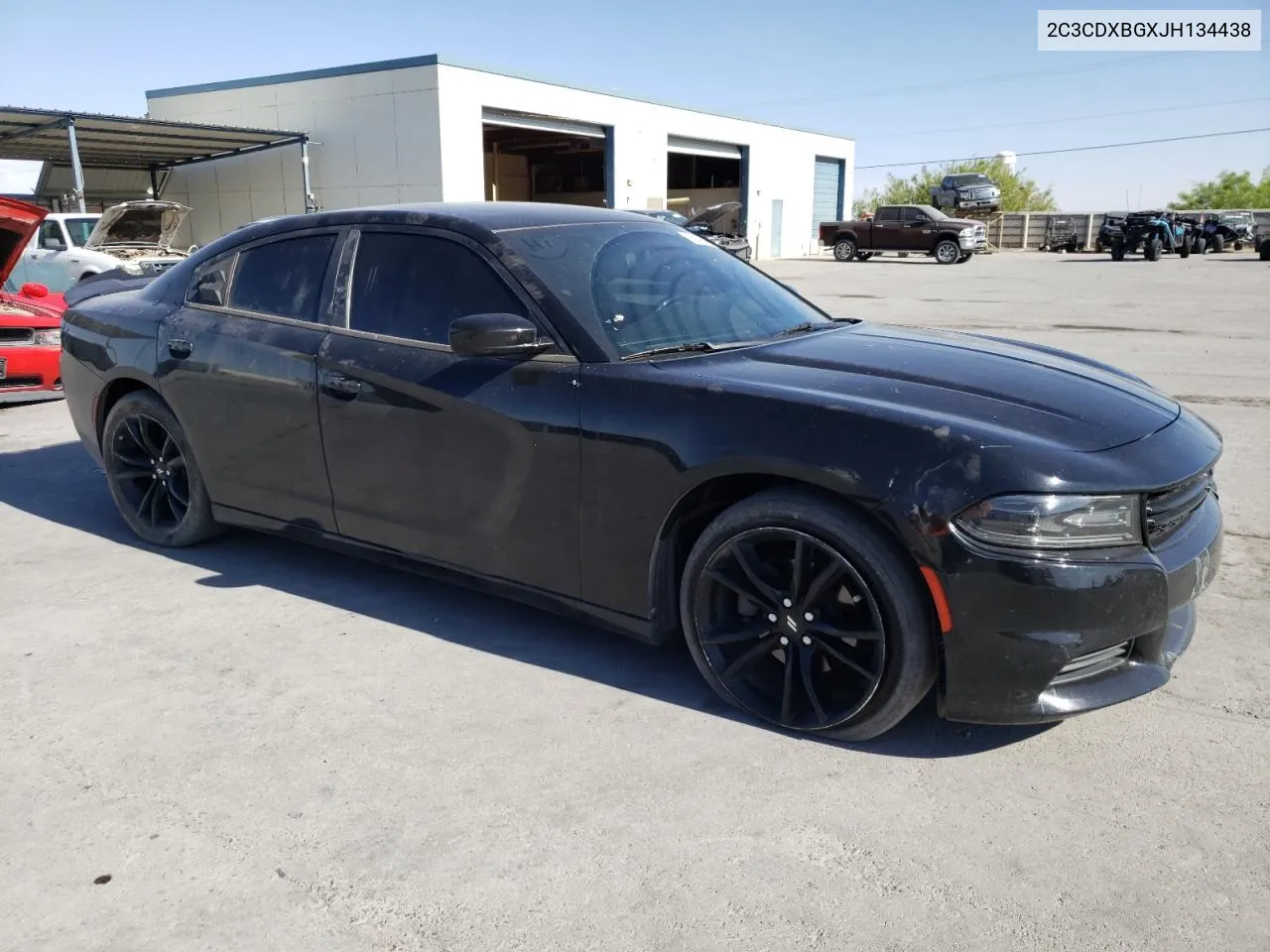 2018 Dodge Charger Sxt VIN: 2C3CDXBGXJH134438 Lot: 55009544