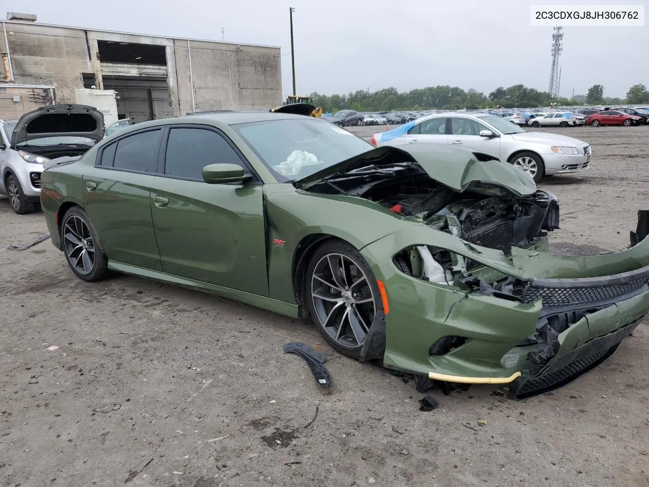 2018 Dodge Charger R/T 392 VIN: 2C3CDXGJ8JH306762 Lot: 55041374