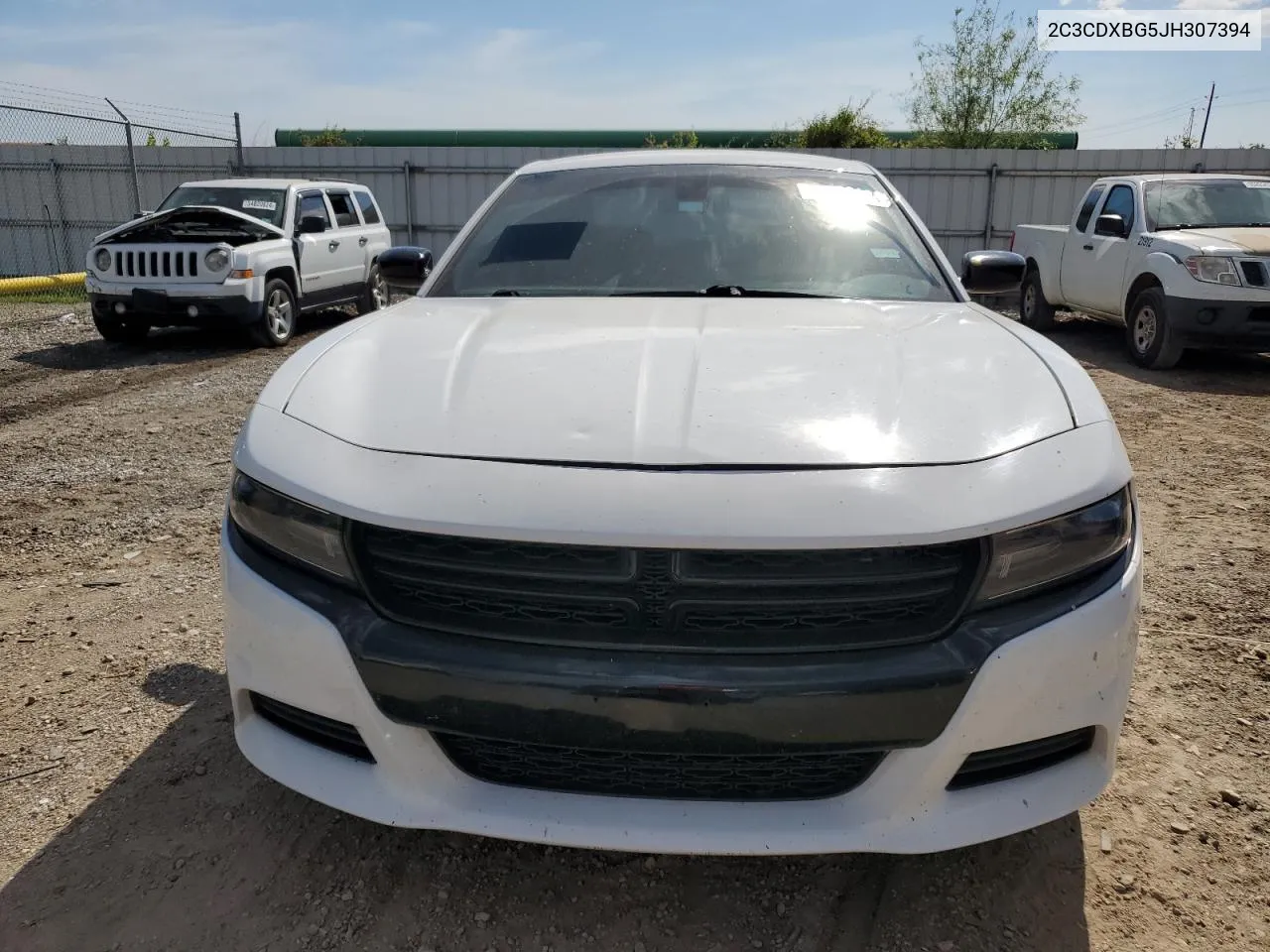 2018 Dodge Charger Sxt VIN: 2C3CDXBG5JH307394 Lot: 55092644