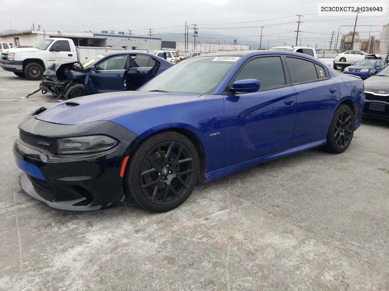 2C3CDXCT2JH236943 2018 Dodge Charger R/T