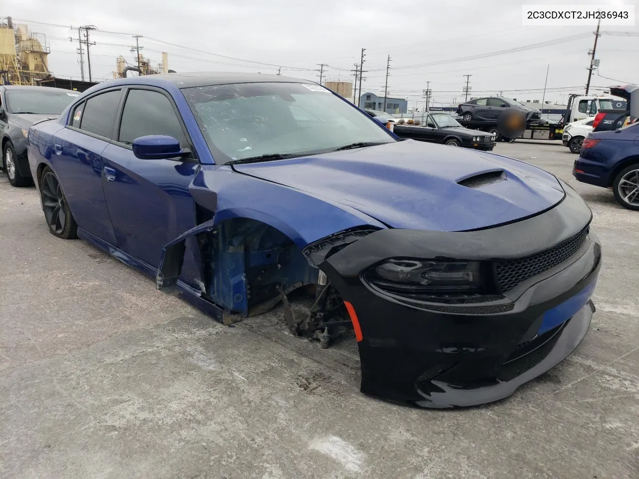 2C3CDXCT2JH236943 2018 Dodge Charger R/T