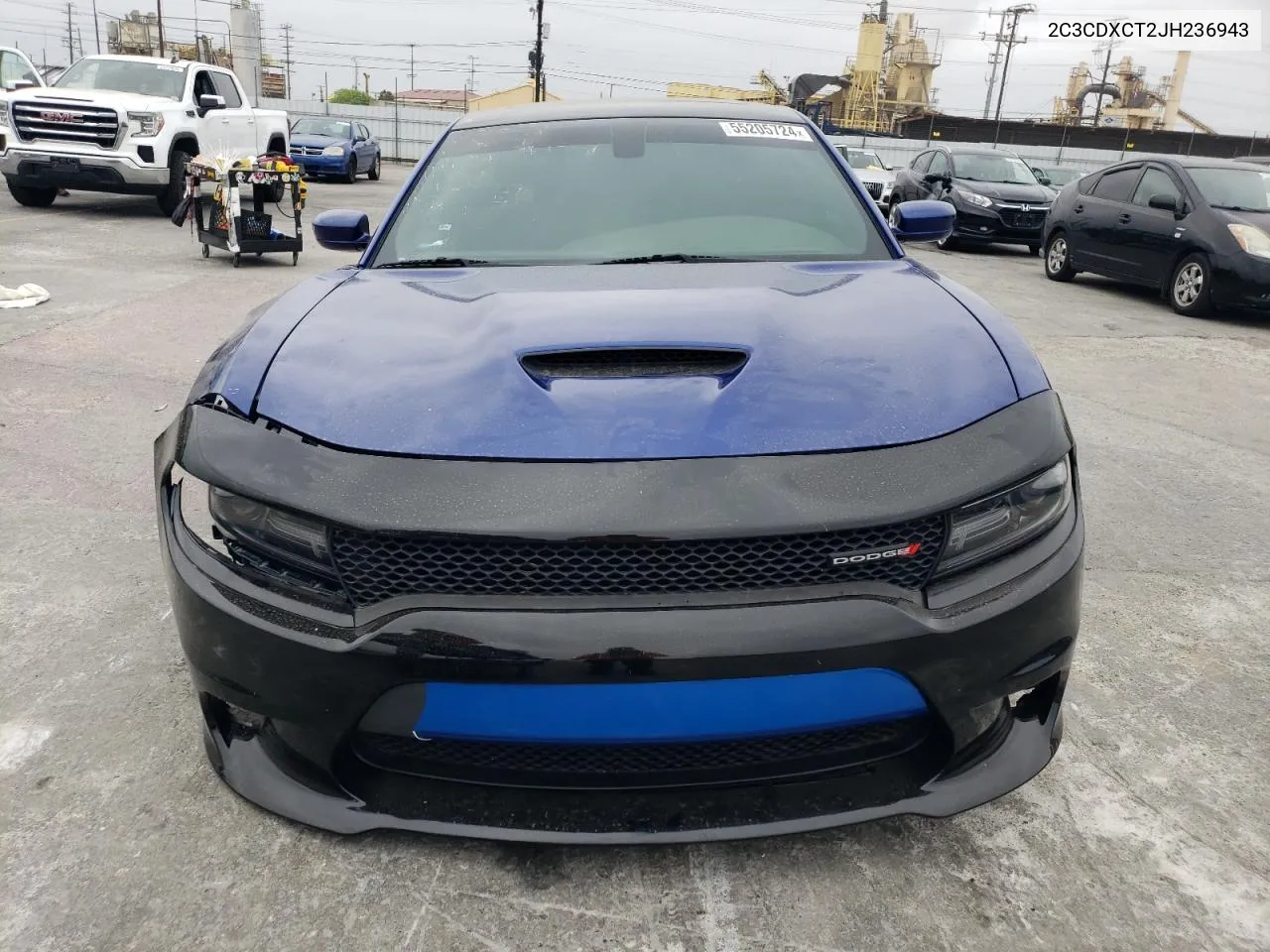 2018 Dodge Charger R/T VIN: 2C3CDXCT2JH236943 Lot: 55205724