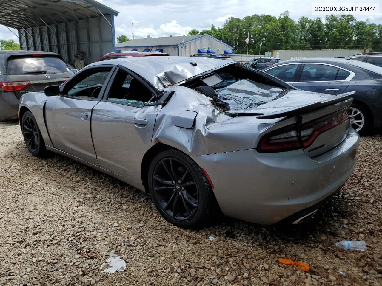 2018 Dodge Charger Sxt VIN: 2C3CDXBG5JH134444 Lot: 55548864