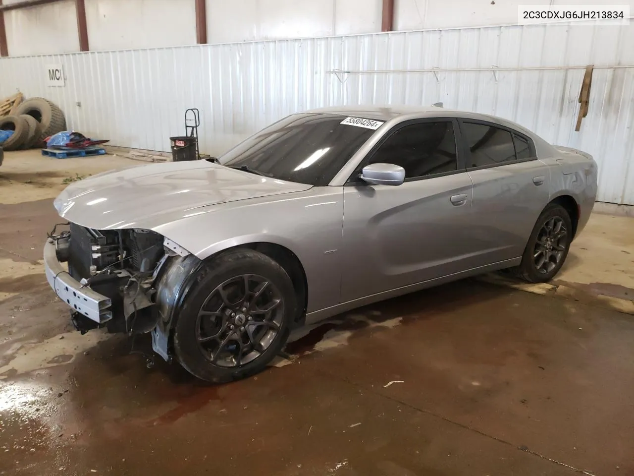 2018 Dodge Charger Gt VIN: 2C3CDXJG6JH213834 Lot: 55804264