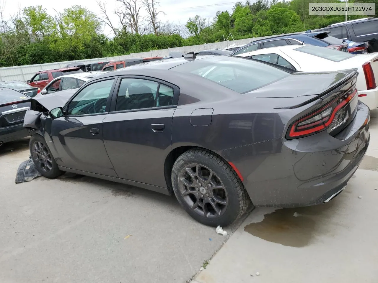 2018 Dodge Charger Gt VIN: 2C3CDXJG5JH122974 Lot: 55871834