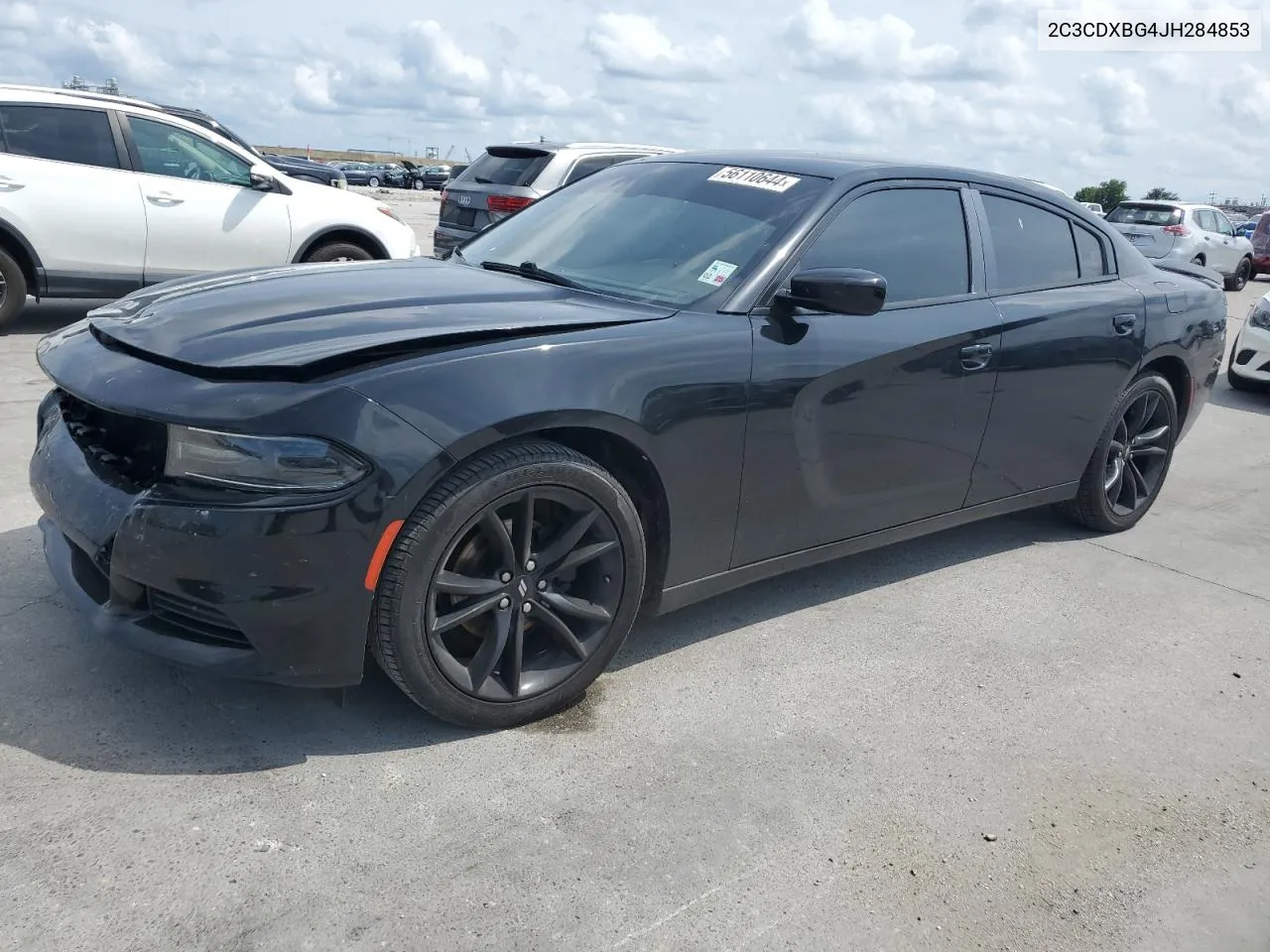 2C3CDXBG4JH284853 2018 Dodge Charger Sxt