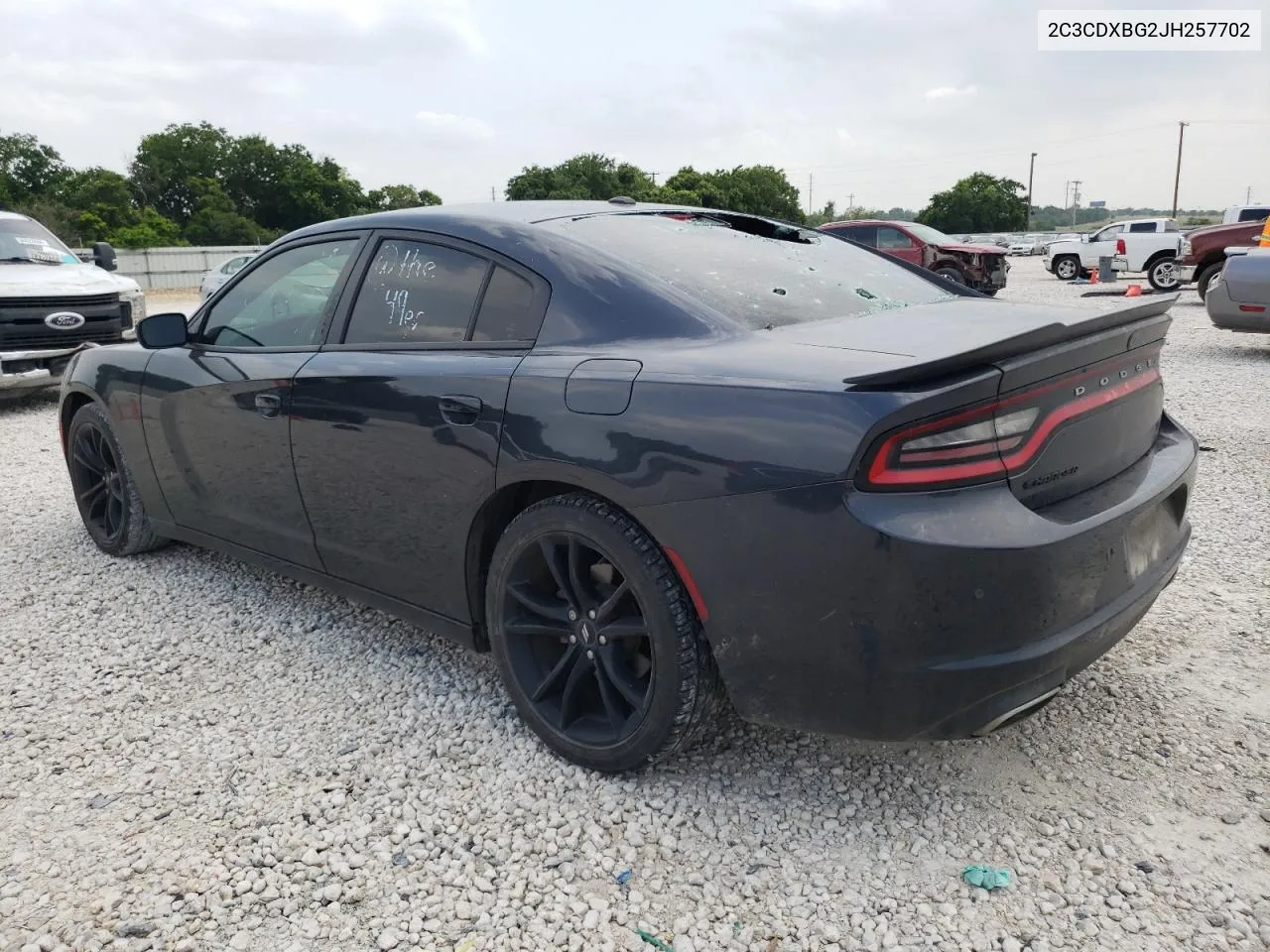 2C3CDXBG2JH257702 2018 Dodge Charger Sxt