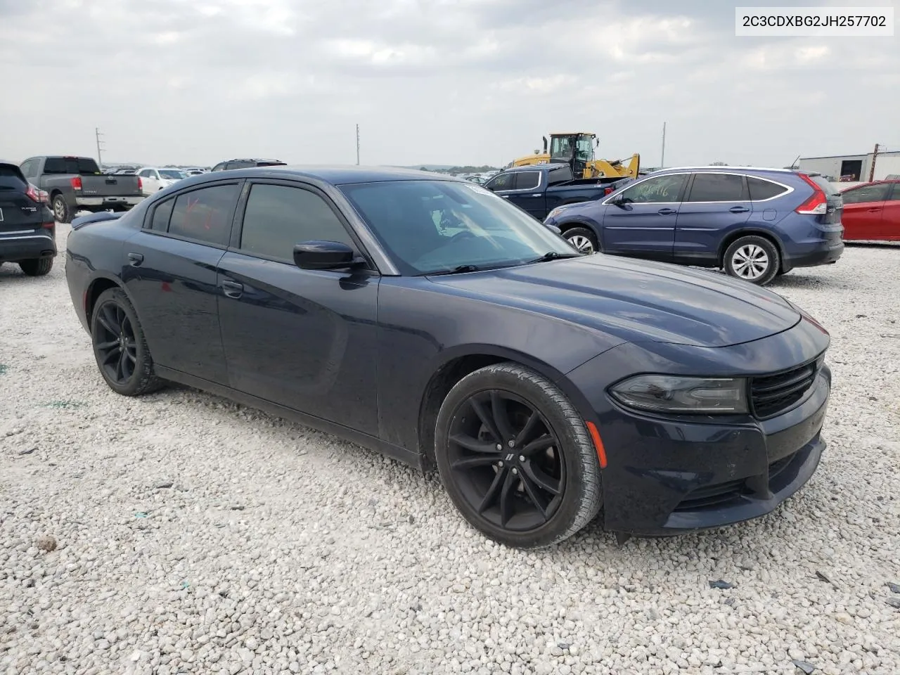 2018 Dodge Charger Sxt VIN: 2C3CDXBG2JH257702 Lot: 56128484