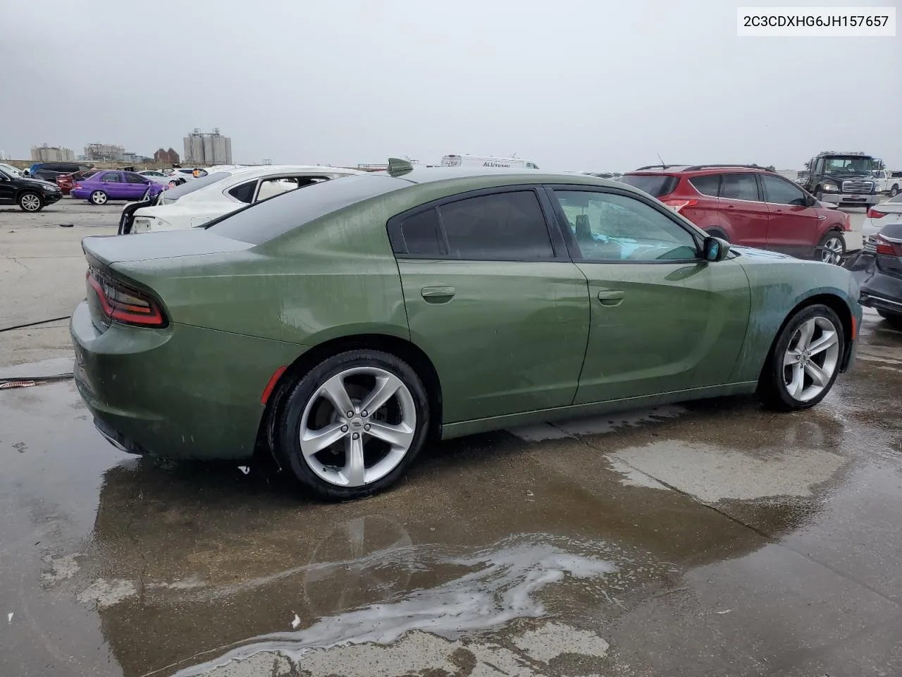 2018 Dodge Charger Sxt Plus VIN: 2C3CDXHG6JH157657 Lot: 57857404