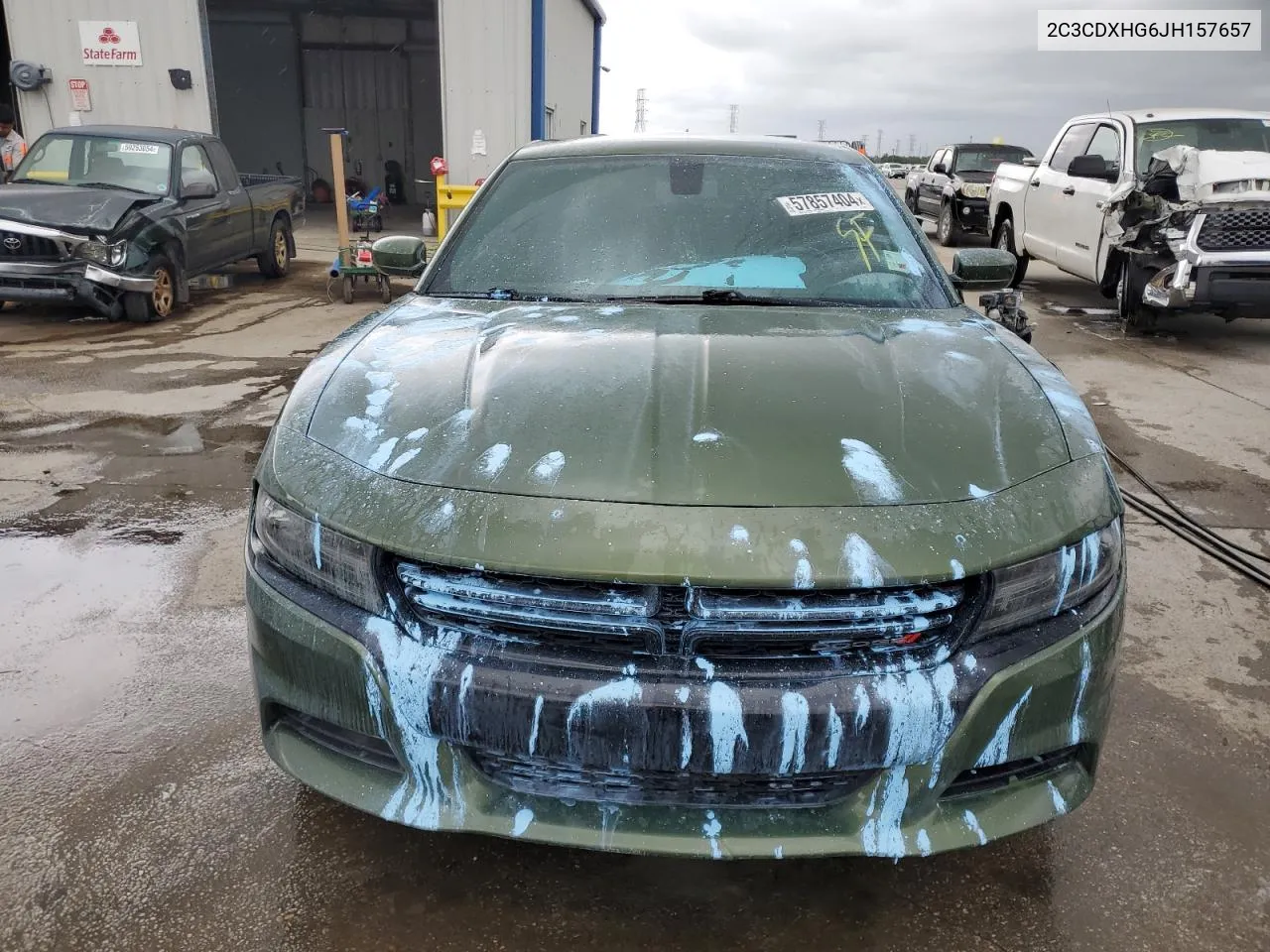 2C3CDXHG6JH157657 2018 Dodge Charger Sxt Plus