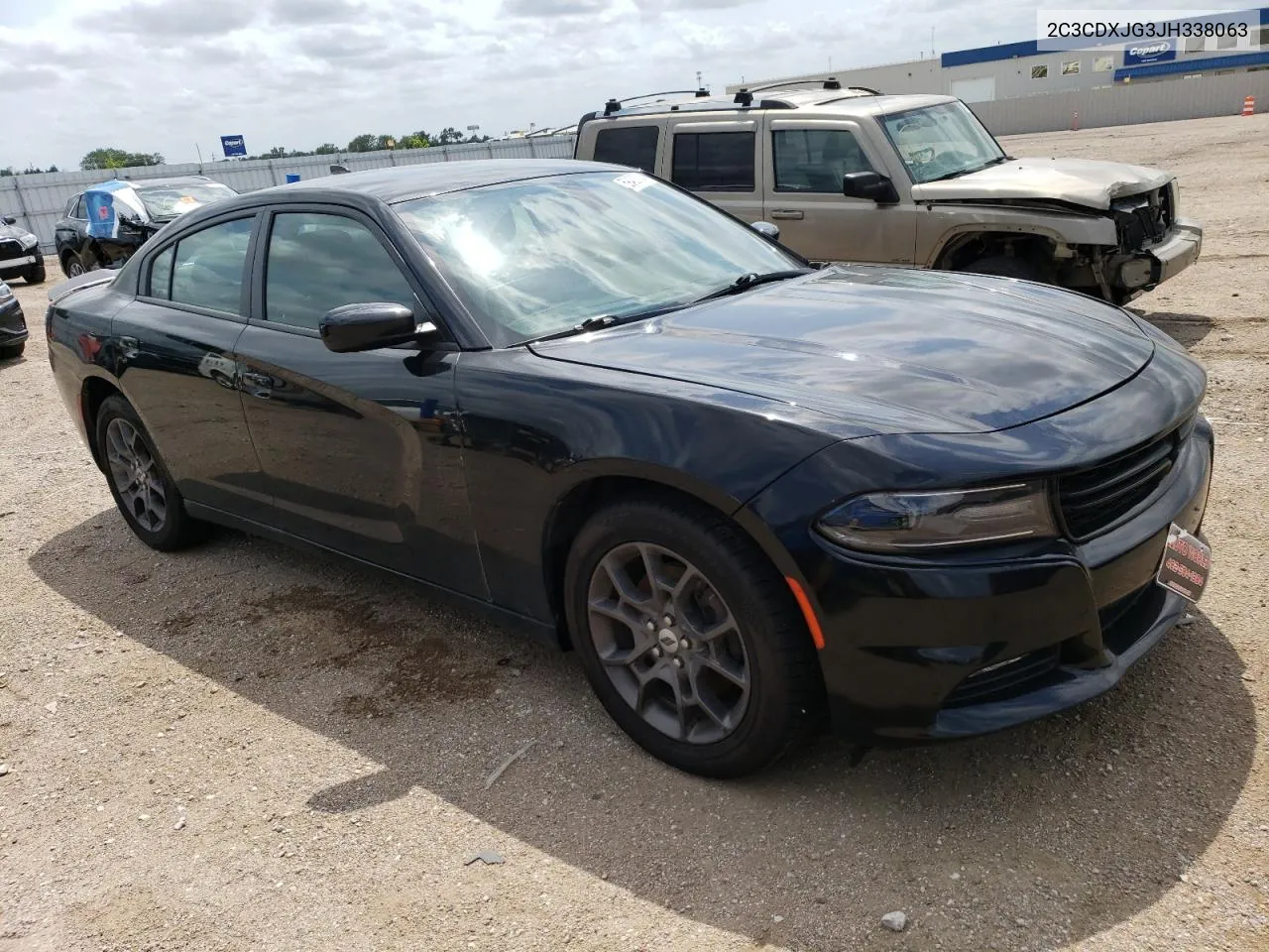 2018 Dodge Charger Gt VIN: 2C3CDXJG3JH338063 Lot: 59426724