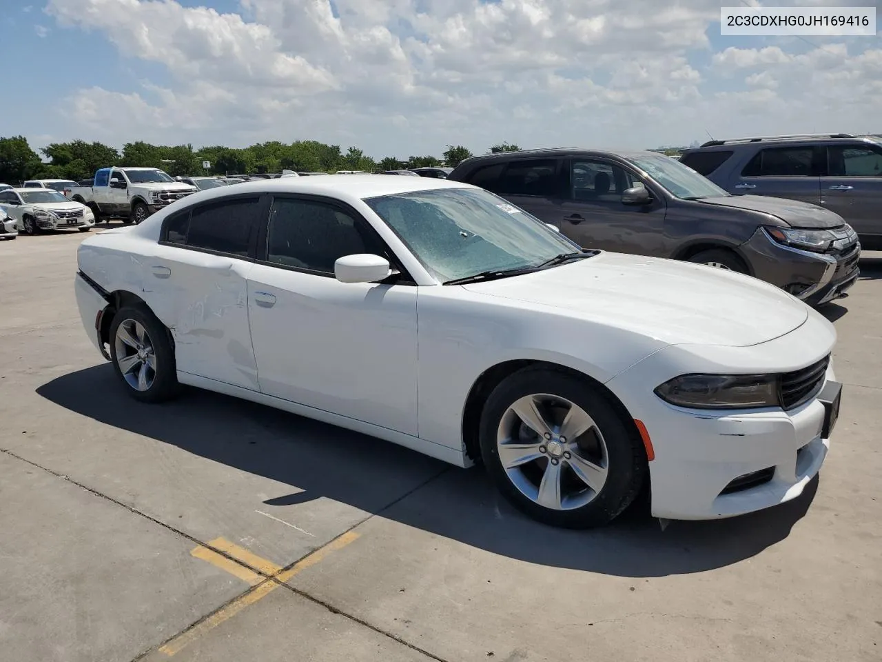 2018 Dodge Charger Sxt Plus VIN: 2C3CDXHG0JH169416 Lot: 59844774