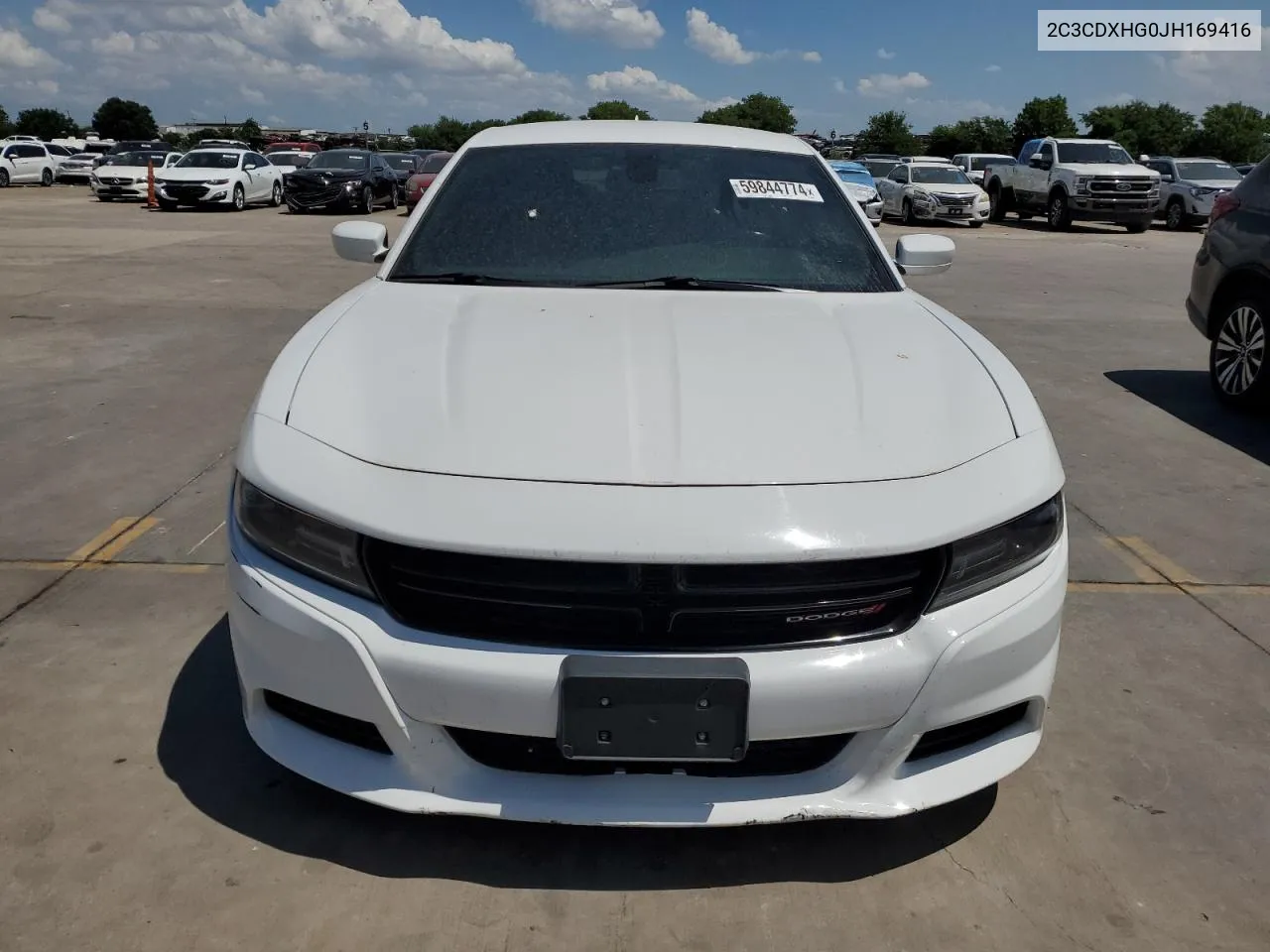 2C3CDXHG0JH169416 2018 Dodge Charger Sxt Plus