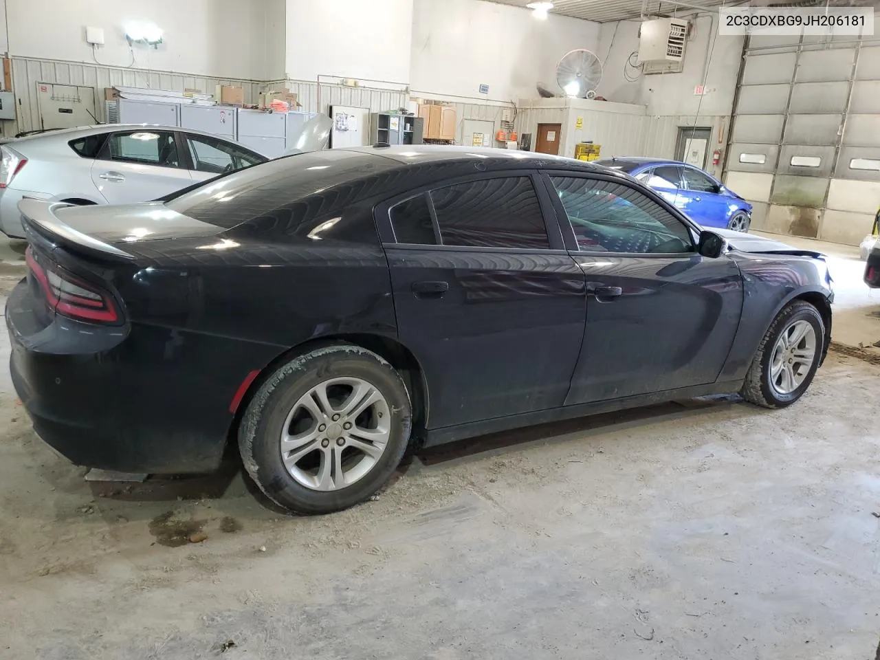 2C3CDXBG9JH206181 2018 Dodge Charger Sxt