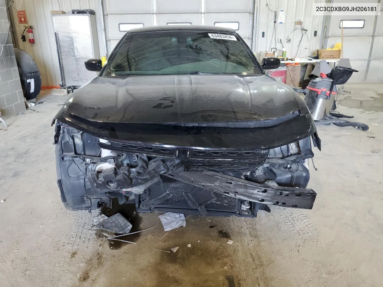 2C3CDXBG9JH206181 2018 Dodge Charger Sxt