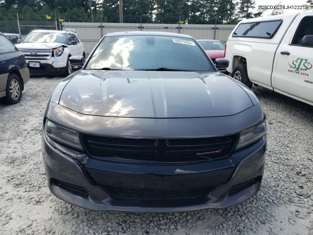 2018 Dodge Charger R/T VIN: 2C3CDXCT8JH122218 Lot: 66075564