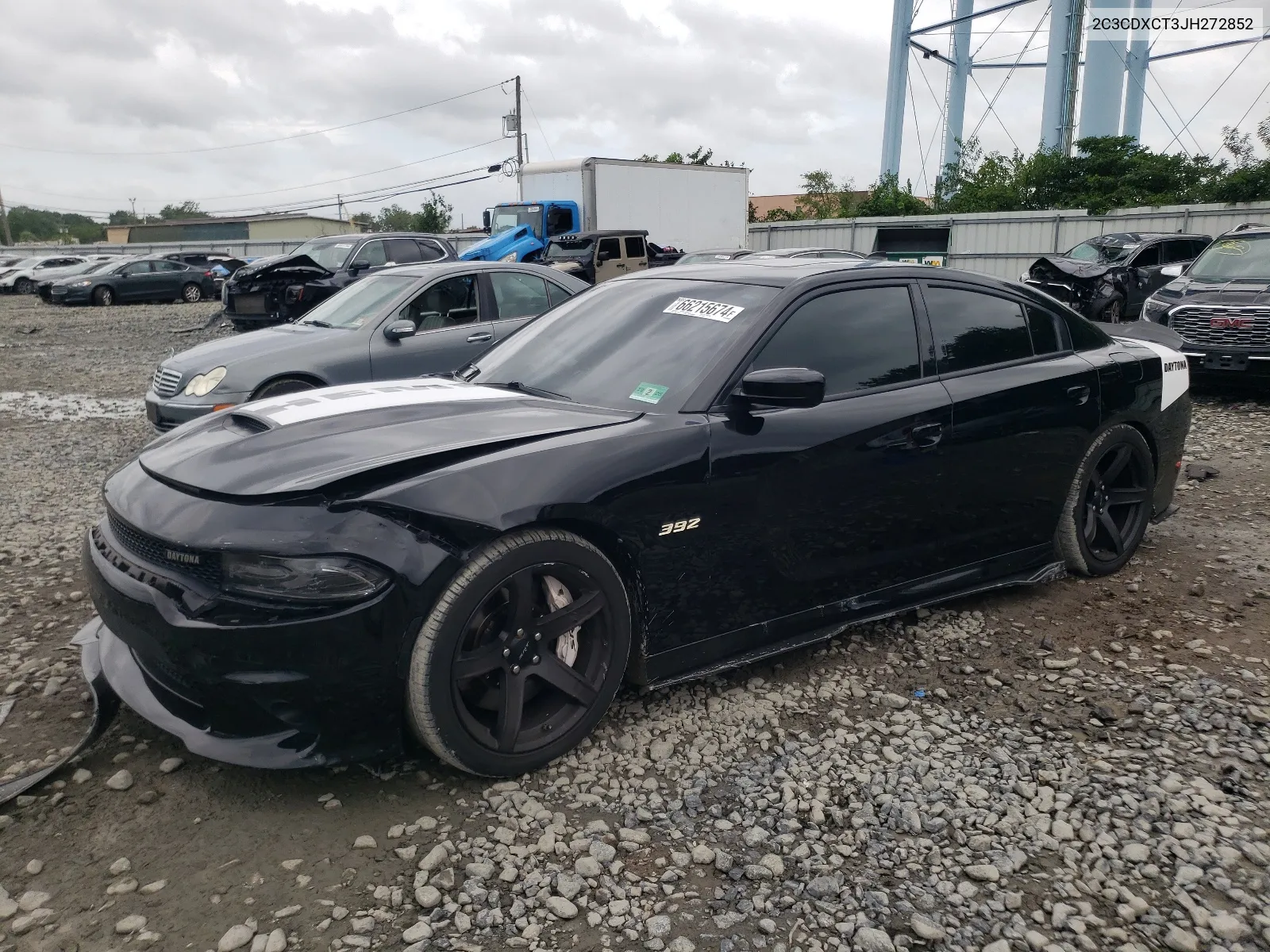 2018 Dodge Charger R/T VIN: 2C3CDXCT3JH272852 Lot: 66215674