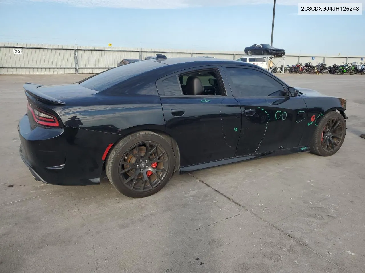 2C3CDXGJ4JH126243 2018 Dodge Charger R/T 392