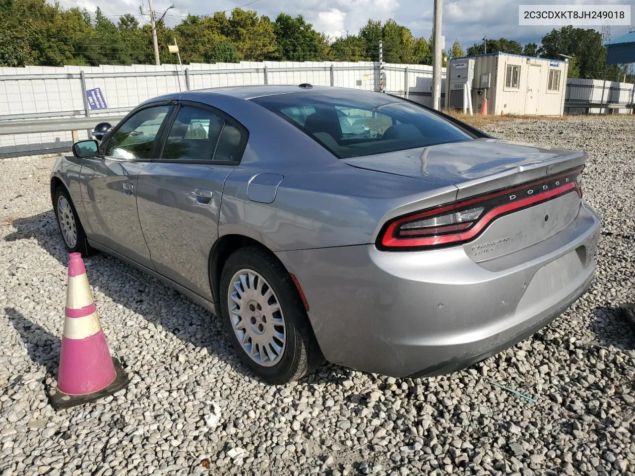 2018 Dodge Charger Police VIN: 2C3CDXKT8JH249018 Lot: 69409404