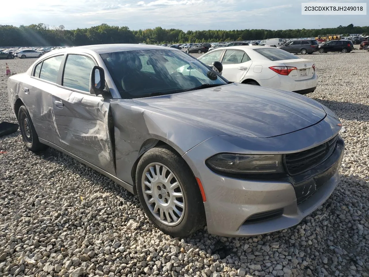 2018 Dodge Charger Police VIN: 2C3CDXKT8JH249018 Lot: 69409404