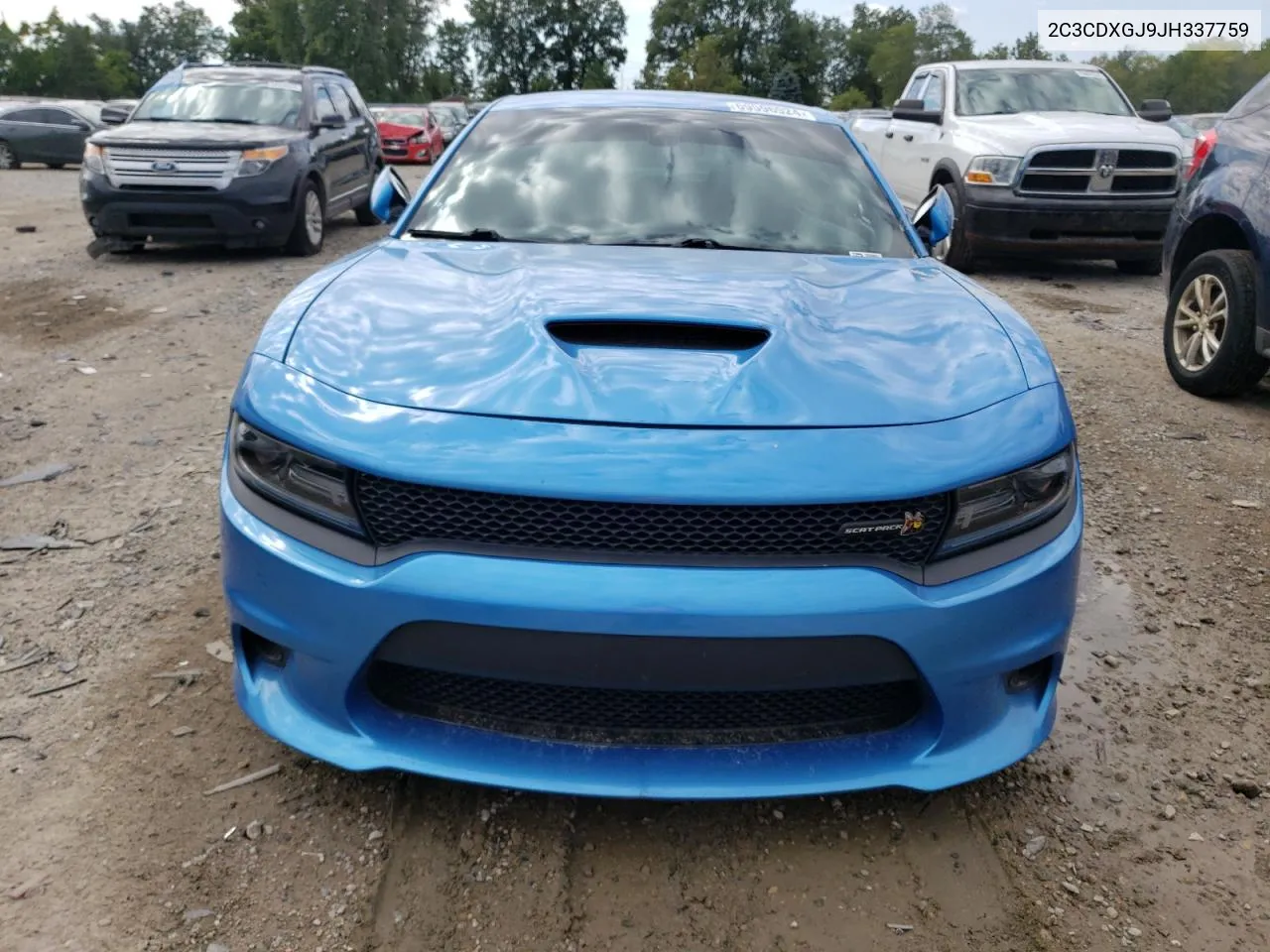 2018 Dodge Charger R/T 392 VIN: 2C3CDXGJ9JH337759 Lot: 69596924