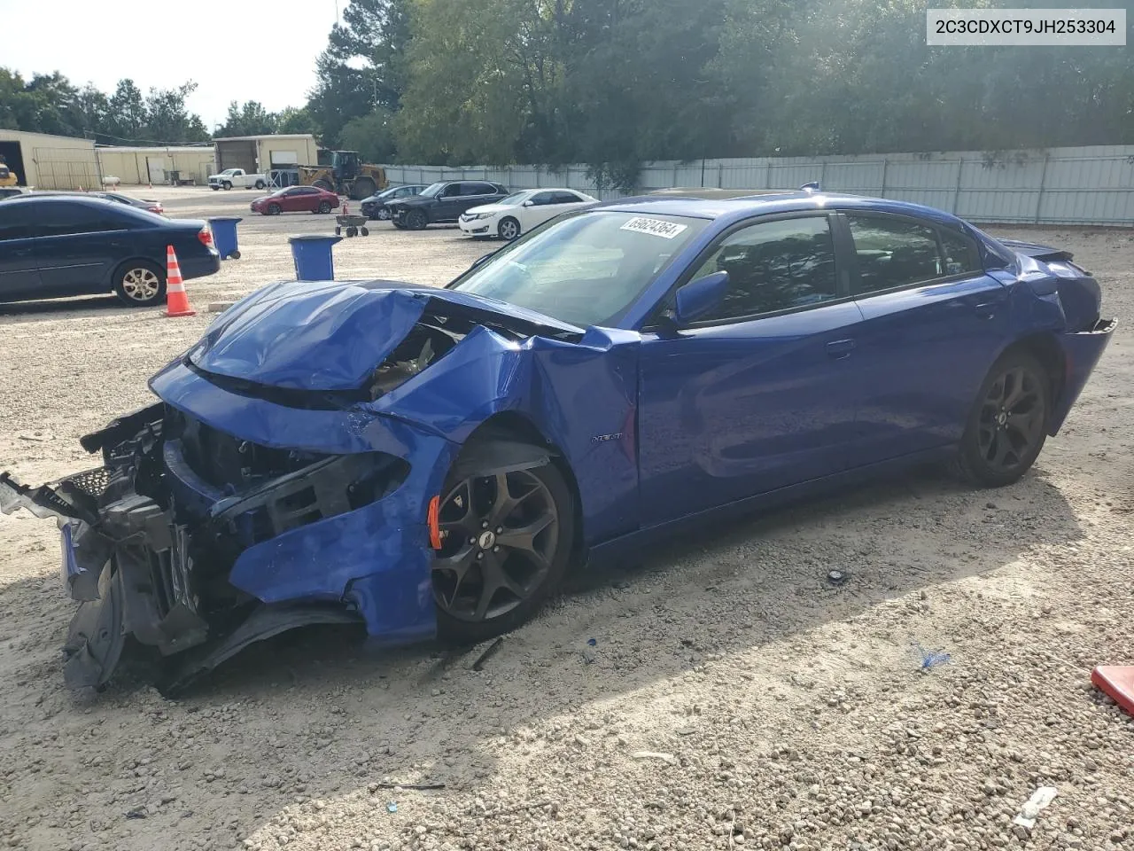 2018 Dodge Charger R/T VIN: 2C3CDXCT9JH253304 Lot: 69624364