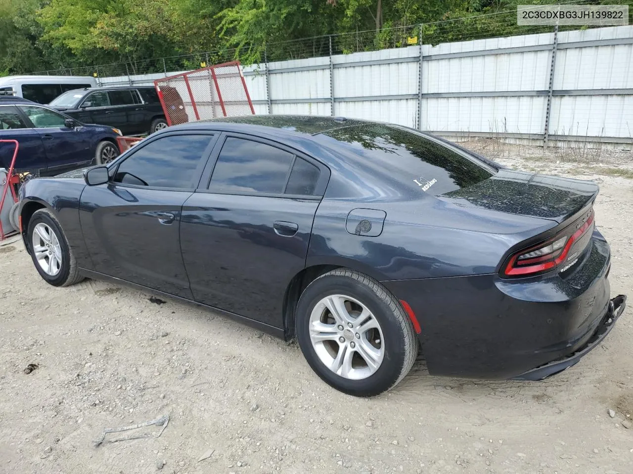 2018 Dodge Charger Sxt VIN: 2C3CDXBG3JH139822 Lot: 69703194