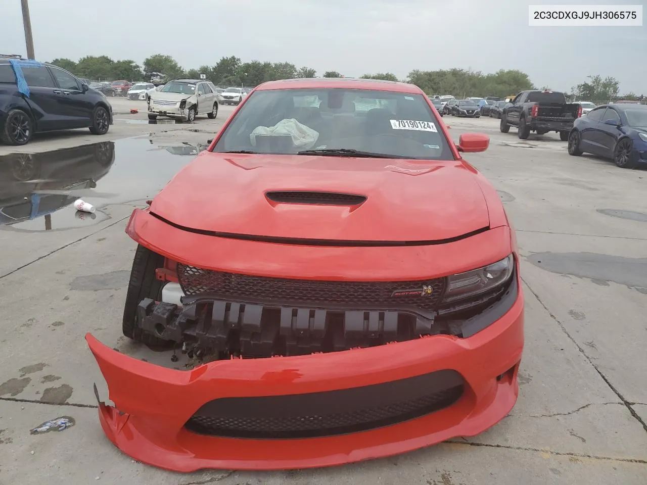 2018 Dodge Charger R/T 392 VIN: 2C3CDXGJ9JH306575 Lot: 70190124