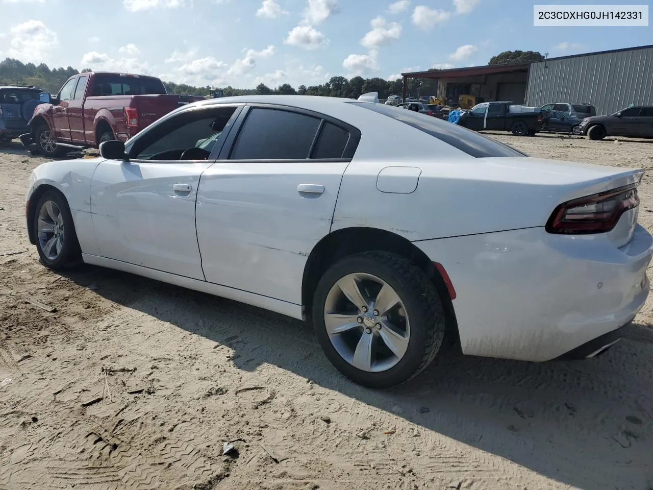 2C3CDXHG0JH142331 2018 Dodge Charger Sxt Plus