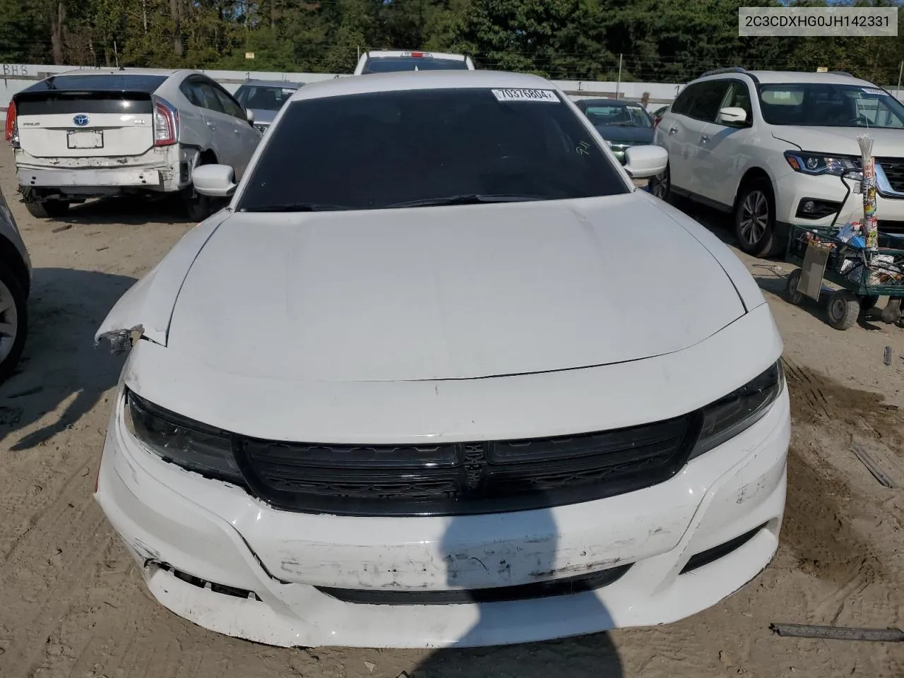 2C3CDXHG0JH142331 2018 Dodge Charger Sxt Plus