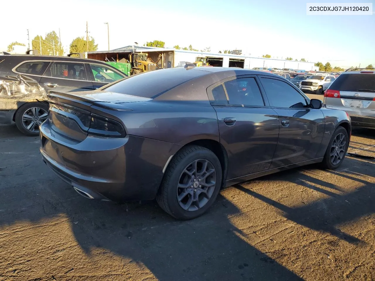 2018 Dodge Charger Gt VIN: 2C3CDXJG7JH120420 Lot: 70450384