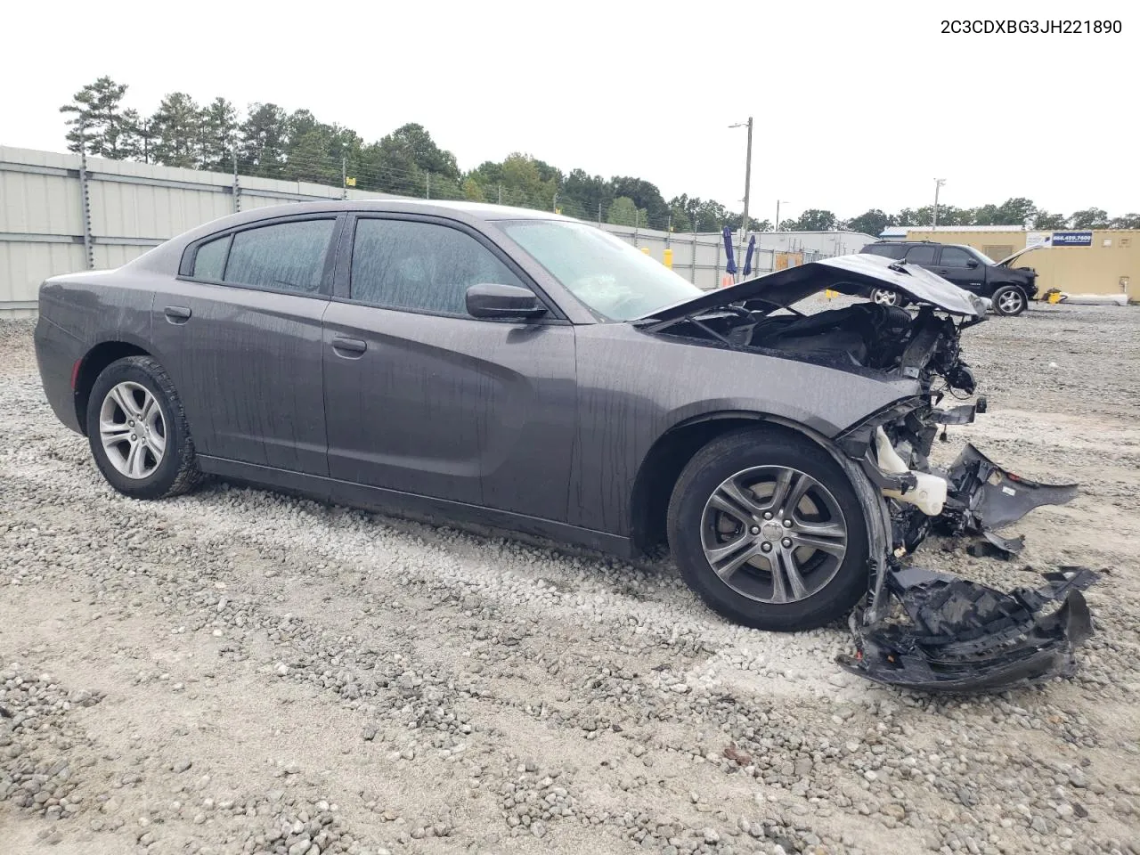 2C3CDXBG3JH221890 2018 Dodge Charger Sxt