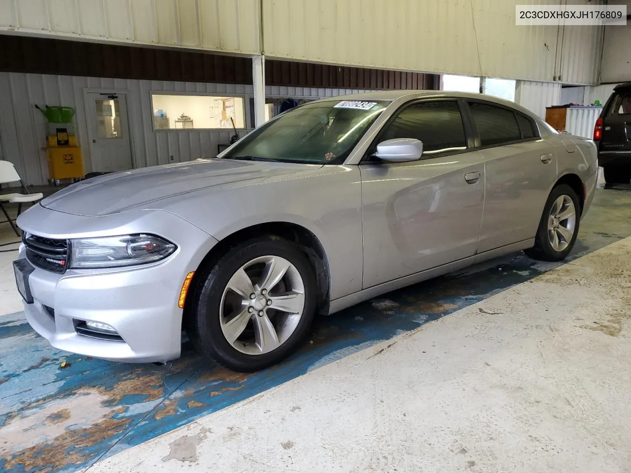 2C3CDXHGXJH176809 2018 Dodge Charger Sxt Plus