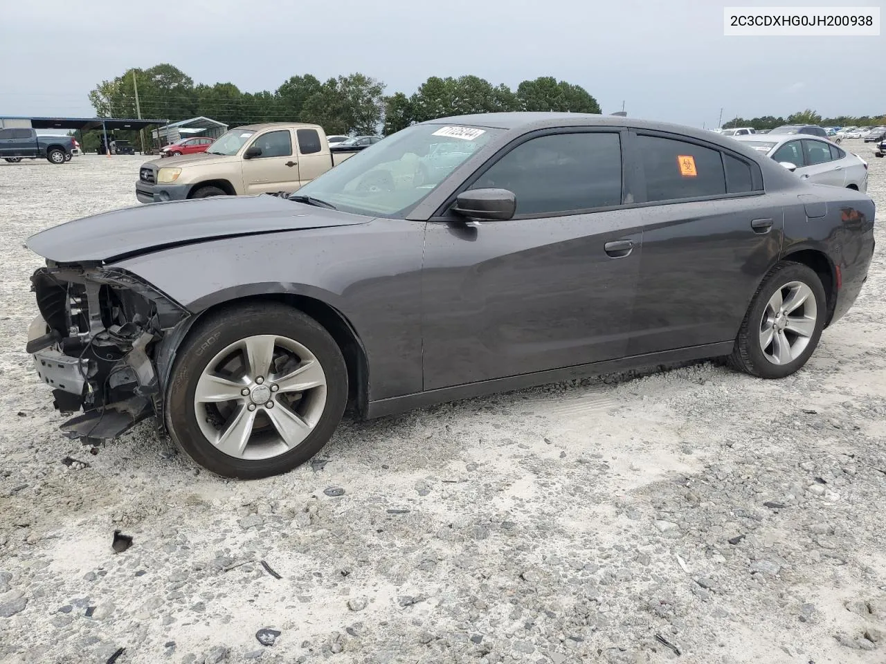 2C3CDXHG0JH200938 2018 Dodge Charger Sxt Plus