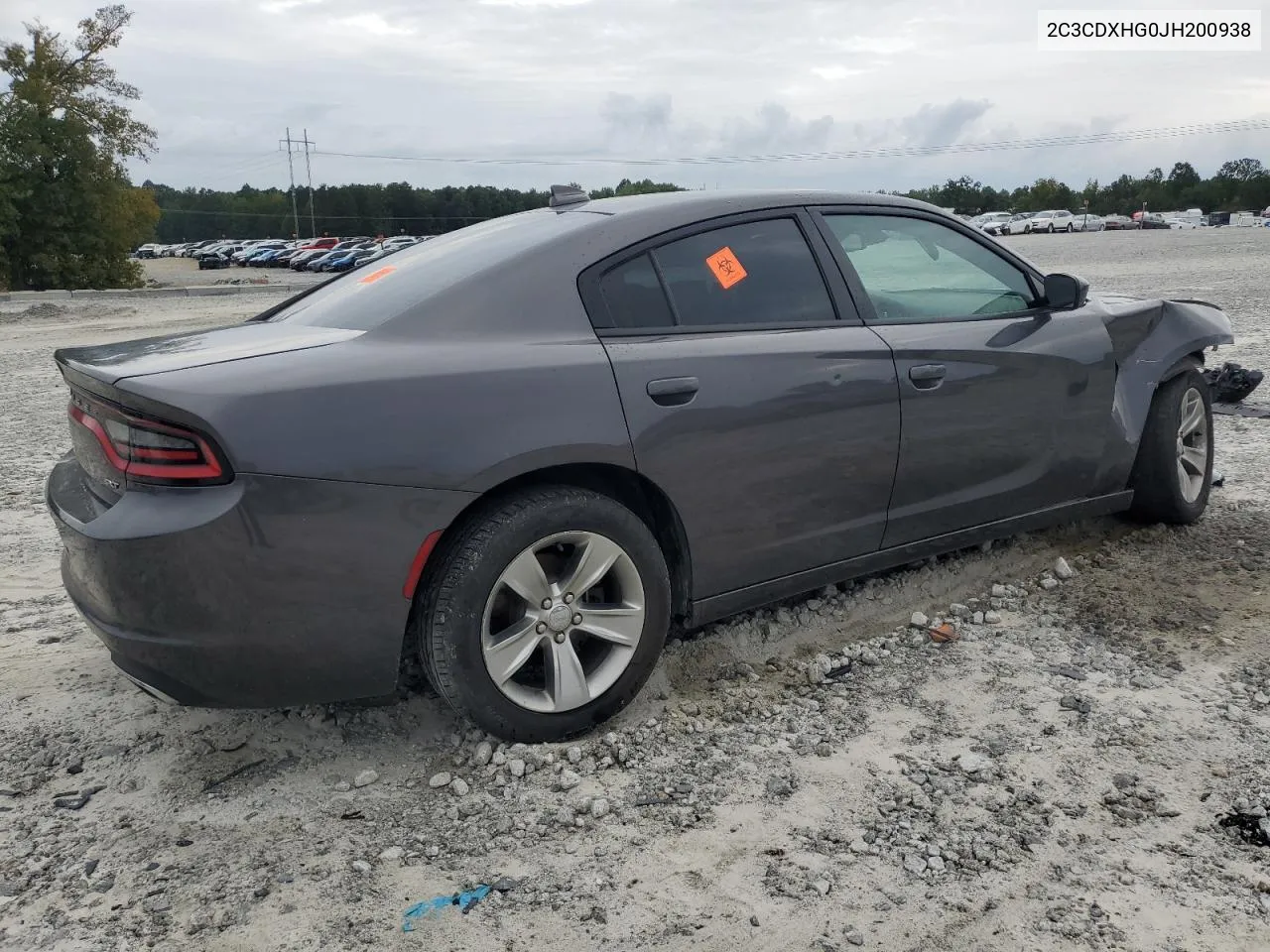 2C3CDXHG0JH200938 2018 Dodge Charger Sxt Plus