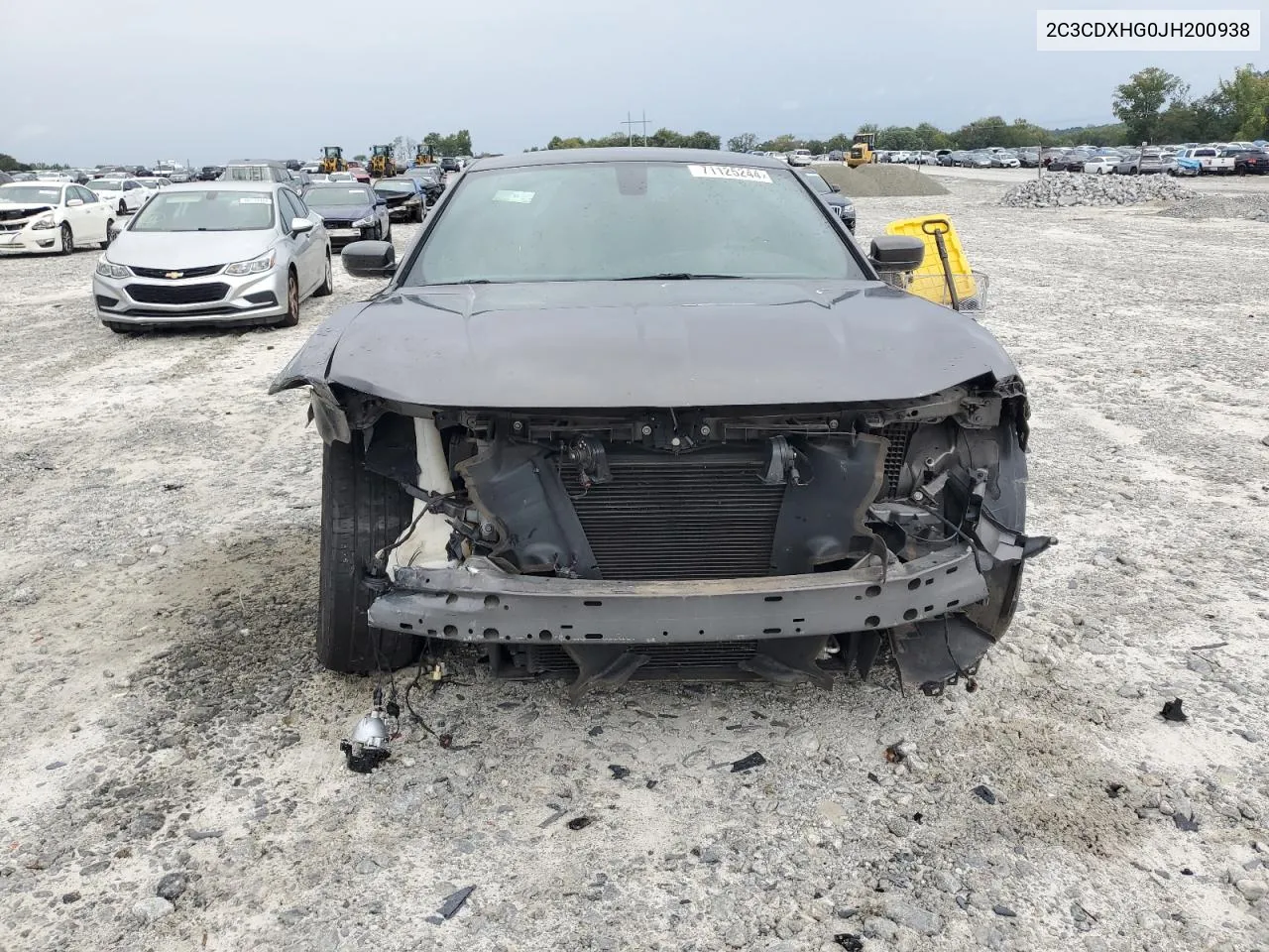 2C3CDXHG0JH200938 2018 Dodge Charger Sxt Plus