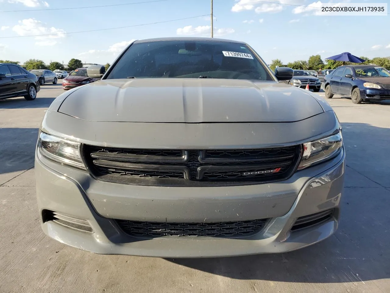 2018 Dodge Charger Sxt VIN: 2C3CDXBGXJH173935 Lot: 71399744