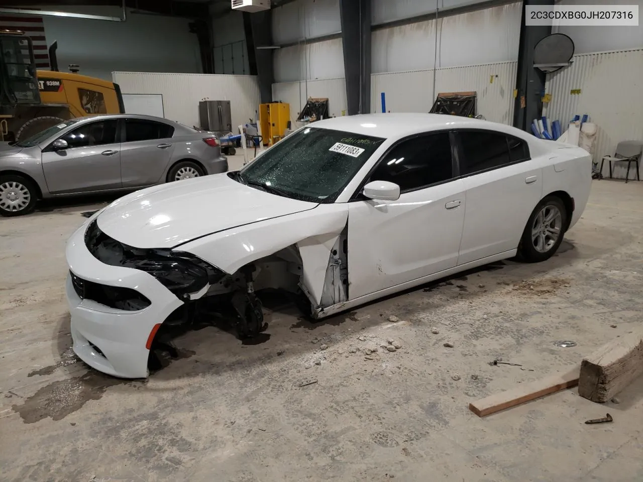 2018 Dodge Charger Sxt VIN: 2C3CDXBG0JH207316 Lot: 71484784