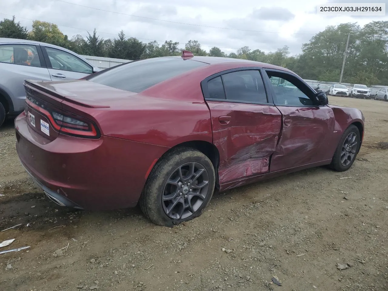 2018 Dodge Charger Gt VIN: 2C3CDXJG3JH291634 Lot: 71707624