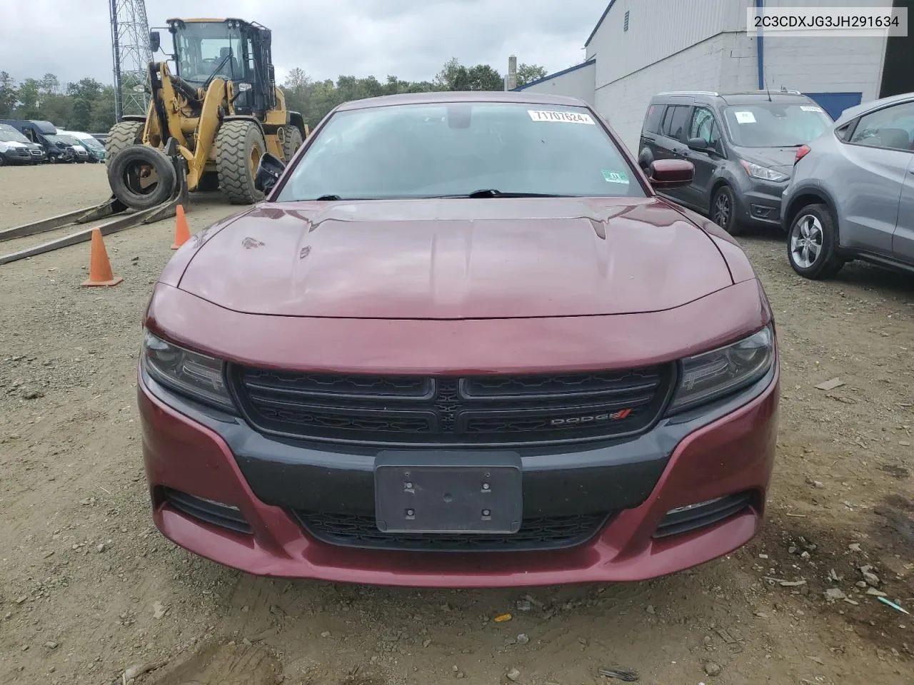 2018 Dodge Charger Gt VIN: 2C3CDXJG3JH291634 Lot: 71707624