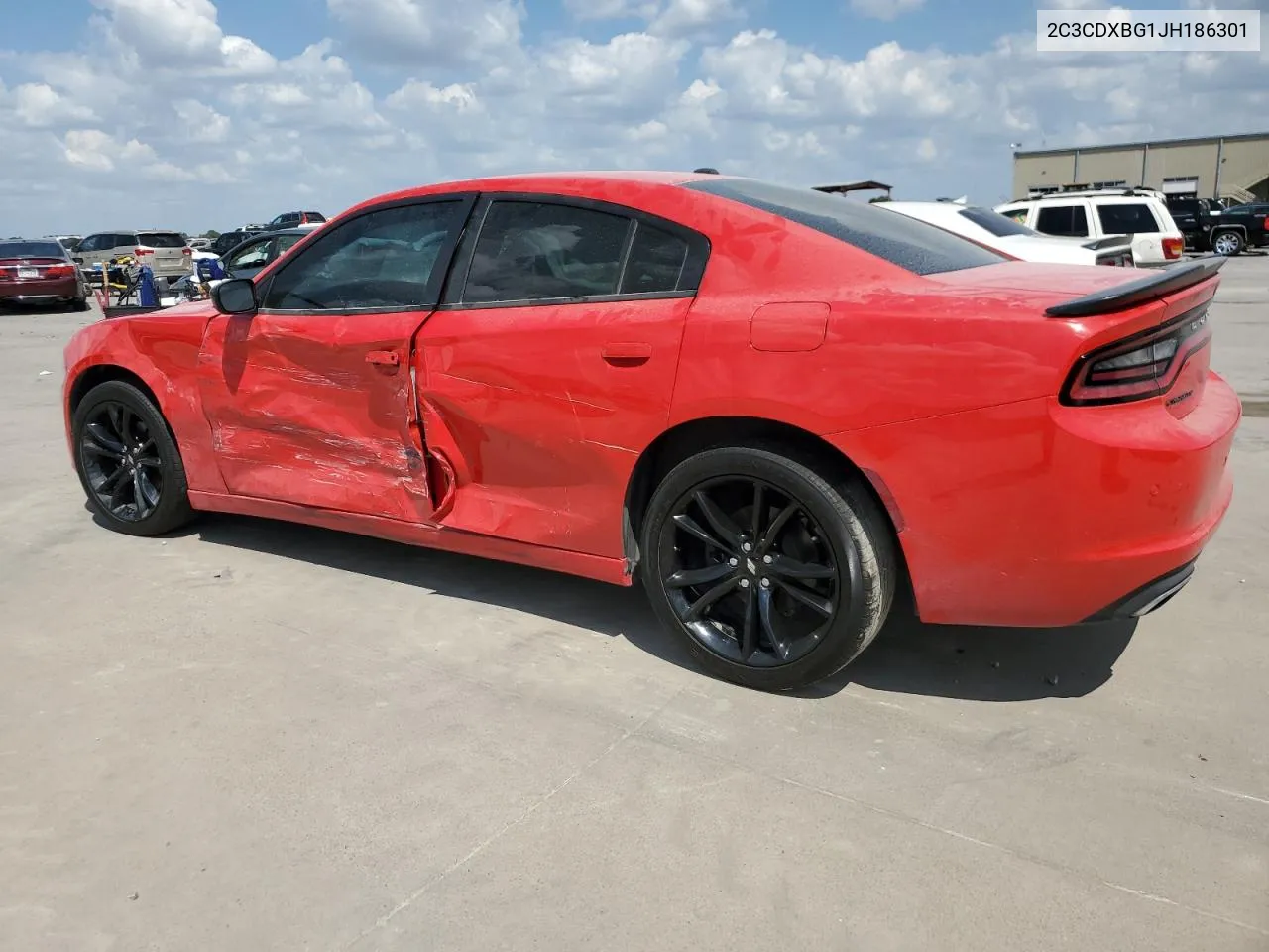 2018 Dodge Charger Sxt VIN: 2C3CDXBG1JH186301 Lot: 71858424