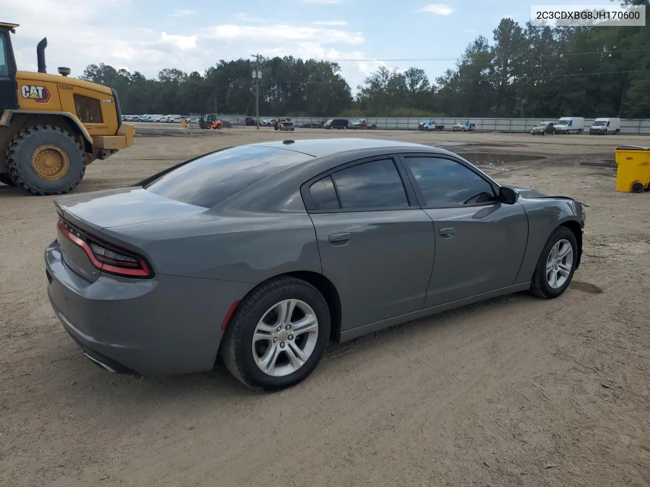 2C3CDXBG8JH170600 2018 Dodge Charger Sxt