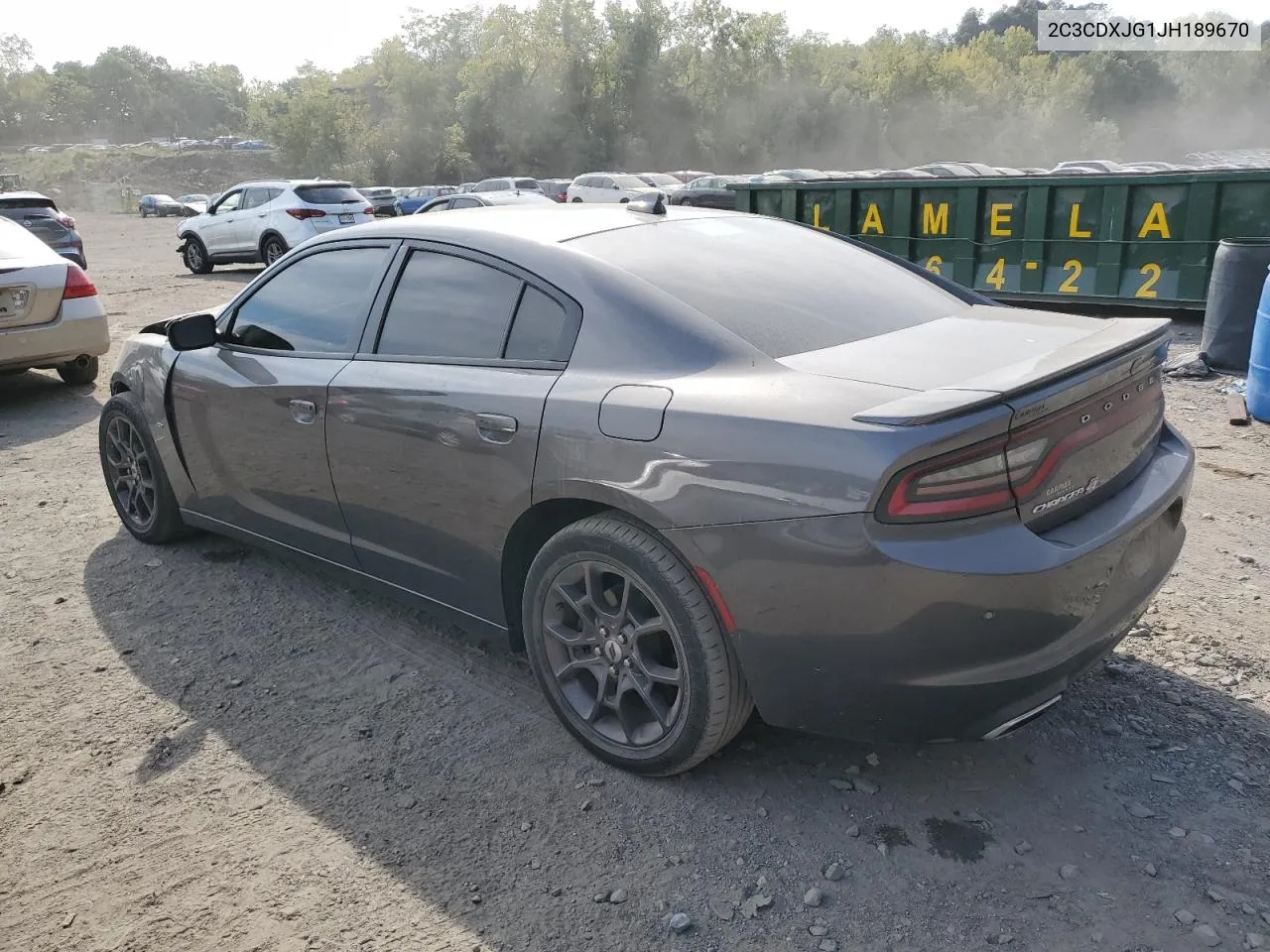 2018 Dodge Charger Gt VIN: 2C3CDXJG1JH189670 Lot: 71975584