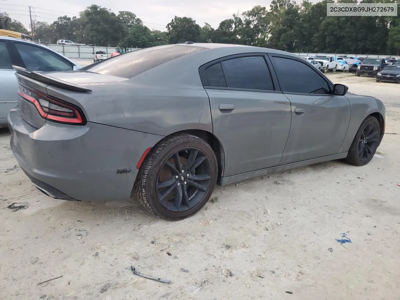 2018 Dodge Charger Sxt VIN: 2C3CDXBG9JH272679 Lot: 72317854