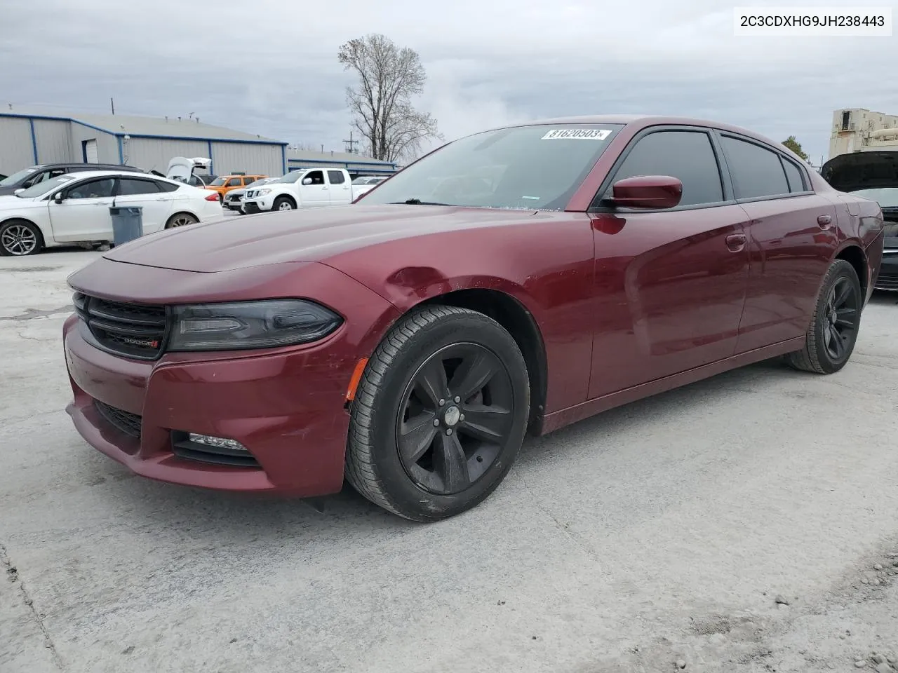 2C3CDXHG9JH238443 2018 Dodge Charger Sxt Plus