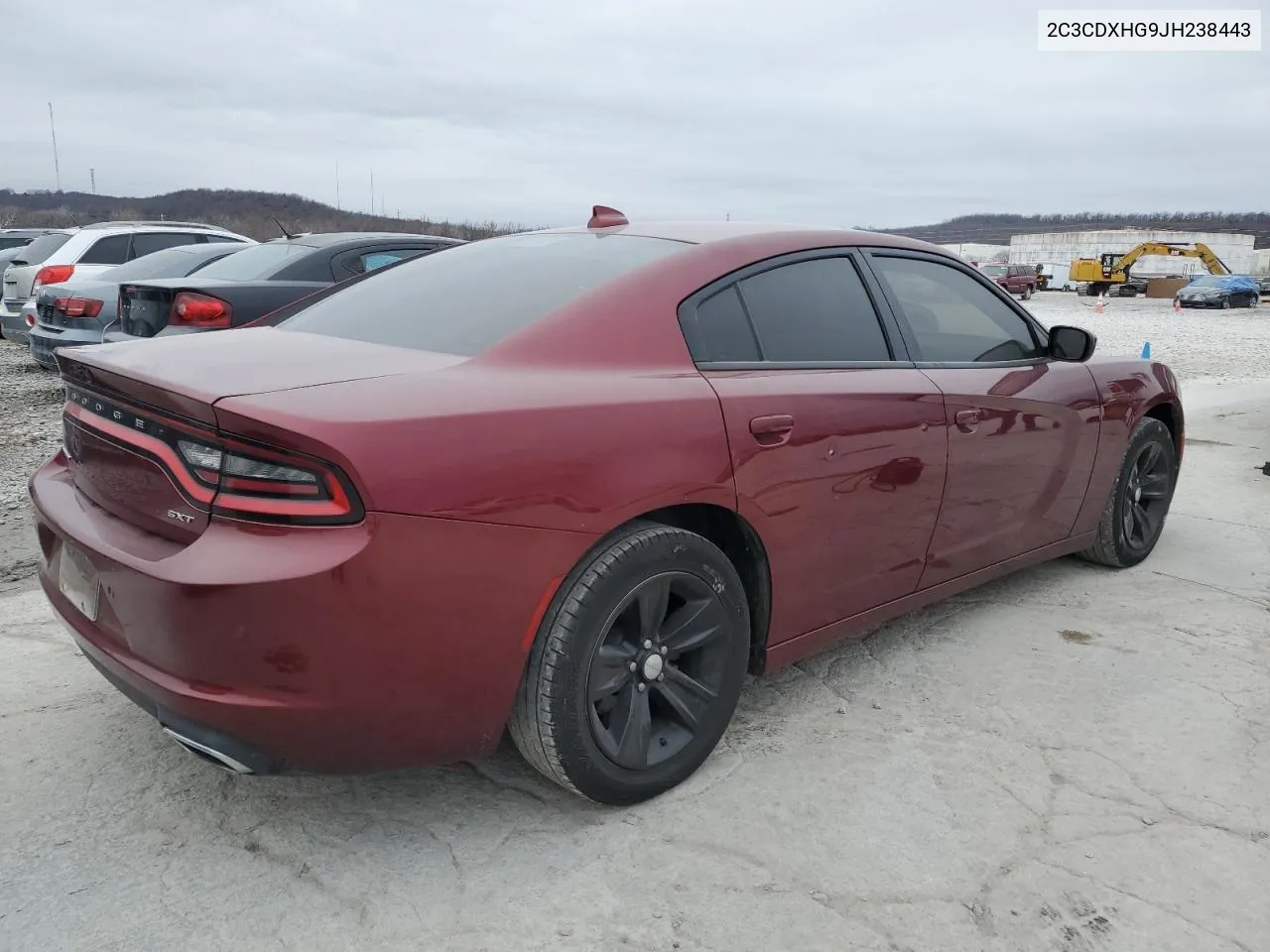 2018 Dodge Charger Sxt Plus VIN: 2C3CDXHG9JH238443 Lot: 81620503