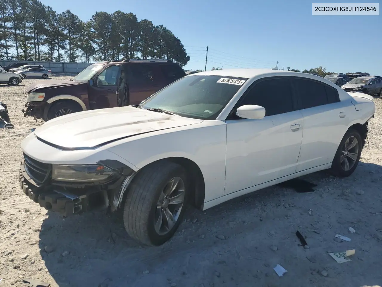 2C3CDXHG8JH124546 2018 Dodge Charger Sxt Plus