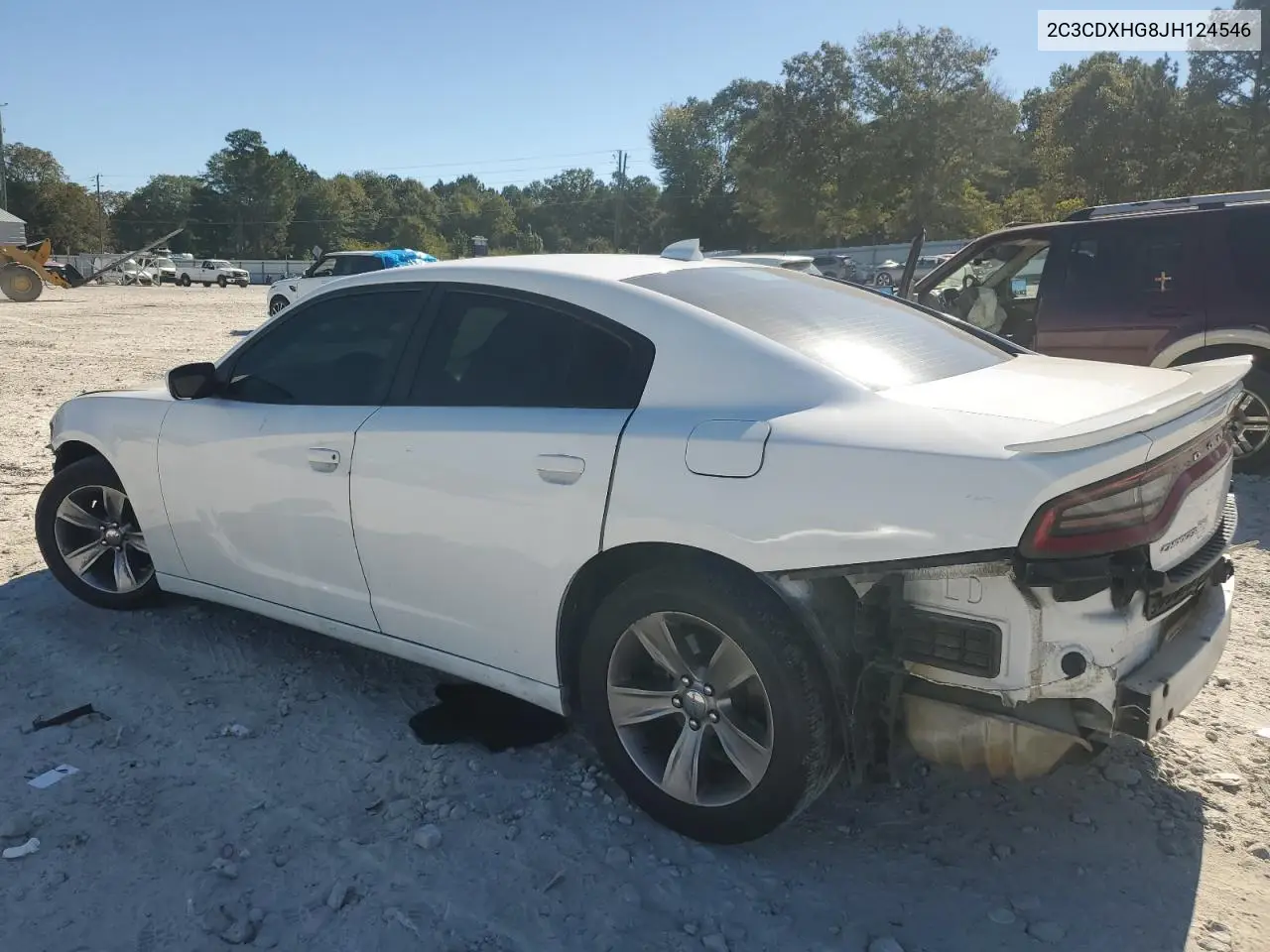 2C3CDXHG8JH124546 2018 Dodge Charger Sxt Plus